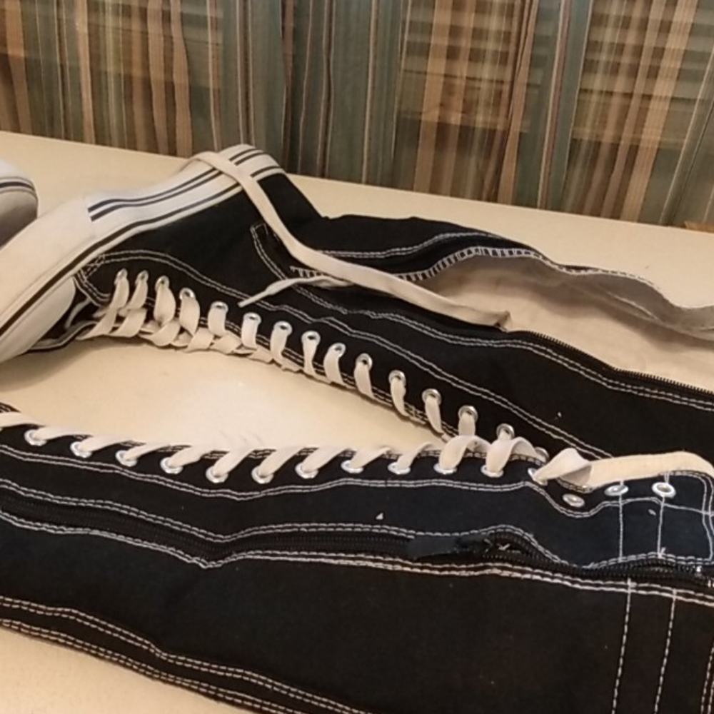 Black shoes